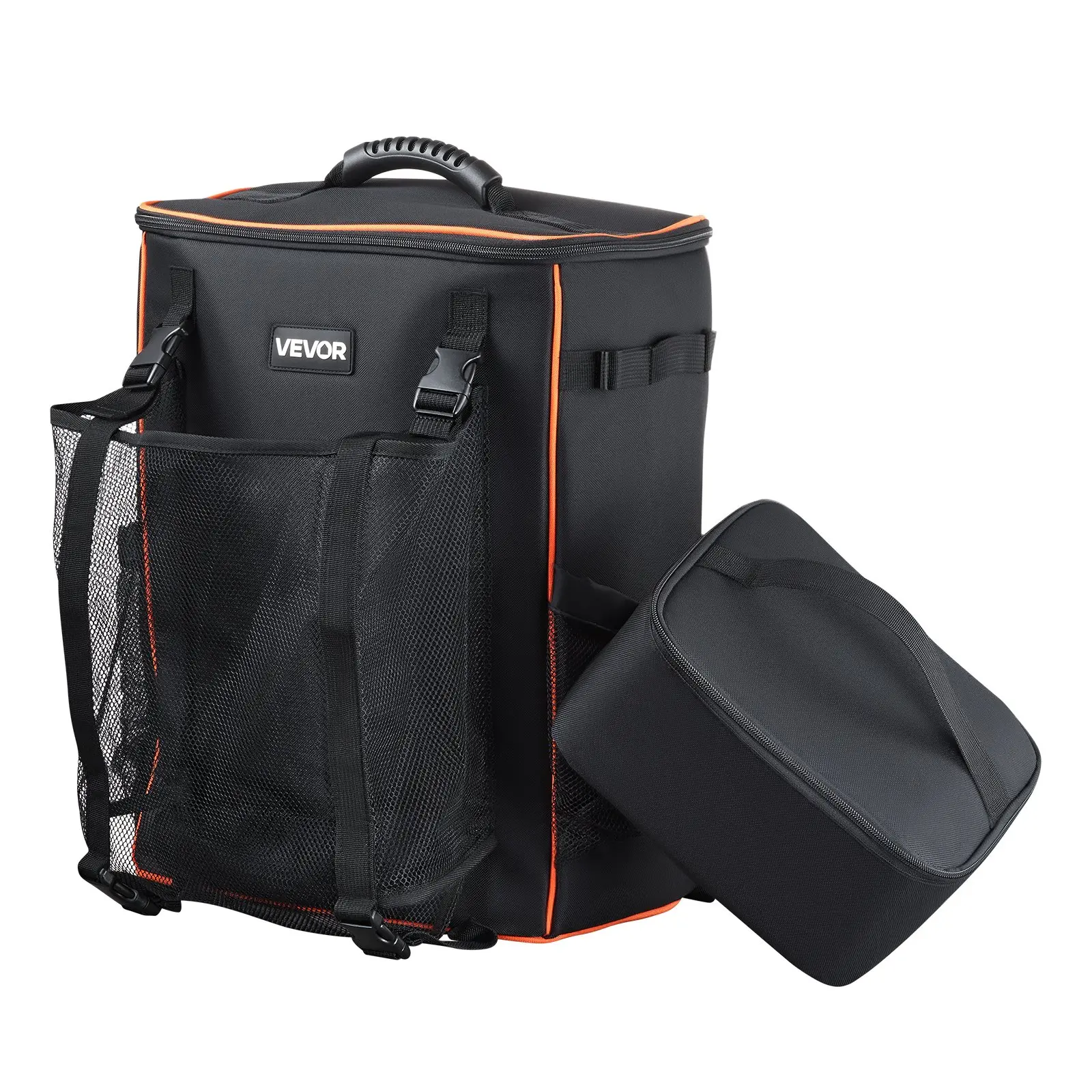 VEVOR Welding Backpack, 33L Welder Backpack with Insulated Bag Helmet Bag, 600D Polyester Extreme Gear Pack for Tools and Helmet, Multi-Purpose Gear Storage Bag for Welding, Outdoor Camping, Hiking