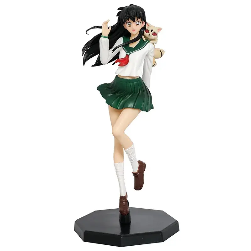 26cm Inuyasha Standing Pose Figure - Higurashi Kagome Japanese Anime, Anime & Manga, Comics Collectible, PVC Free, No Box Desktop Decoration Toy Gift for Fans, Gifts For Fan