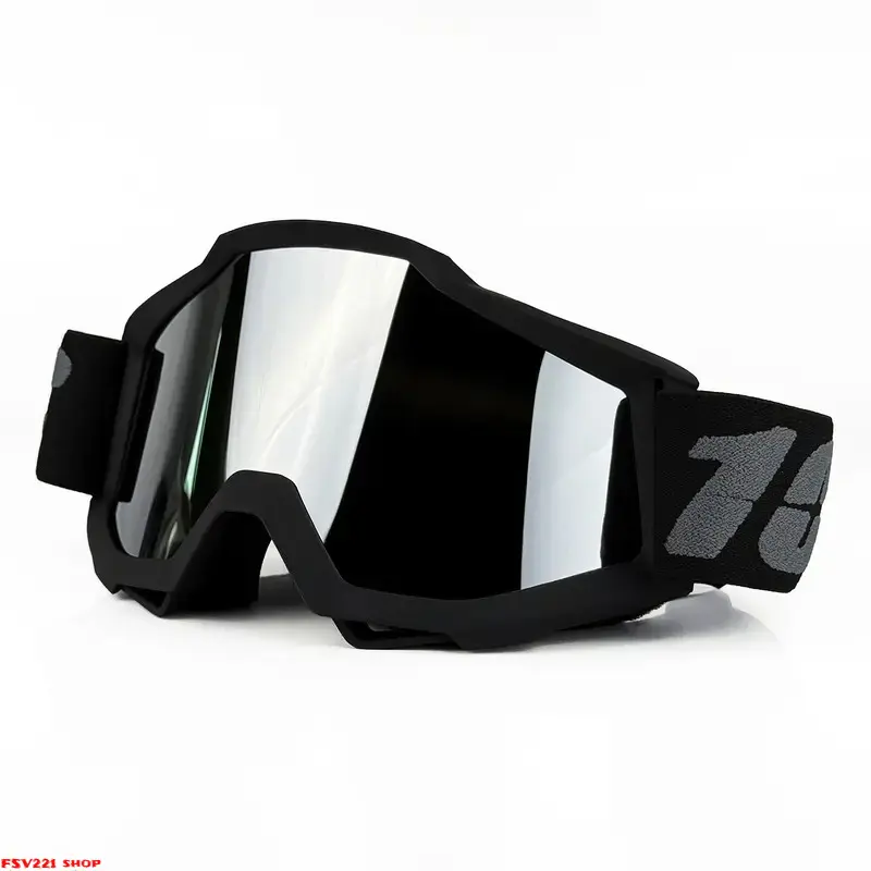Unisex Full Rim Off Road Goggles with Transition Lenses - Windproof UV Protection Motobike Riders Gear for Skiing & Dirt Biking, Motorcycle, Dustproof, Universal Fit, Motorcycle Gear, Uv-Reacting Men's Sunglasses