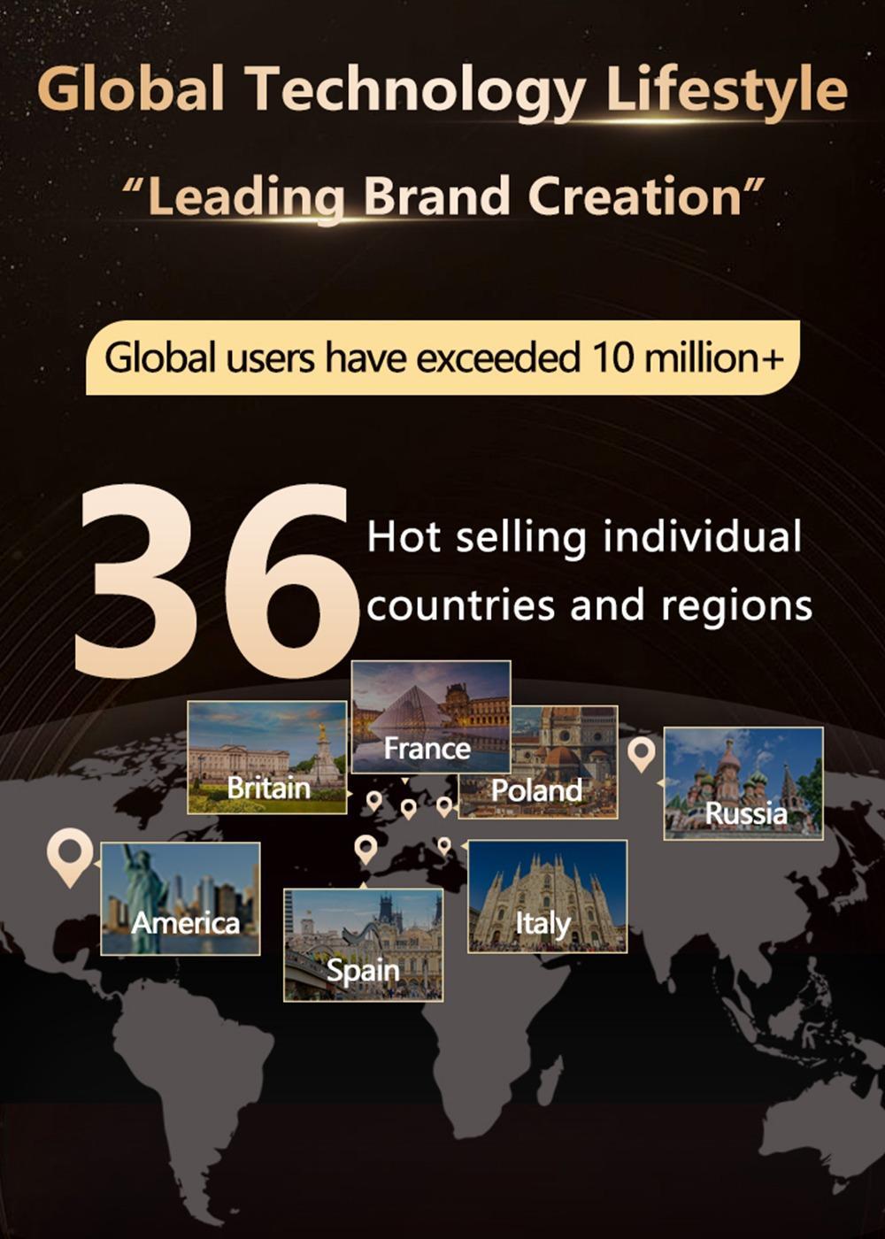 TIDRADIO TD-G18 Global POC Radio with 1 Year SIM Card Walkie Talkie Long Range 4G Network 2 Way Radio 5000 KM for Hiking and Camping 3000mAh Battery Clear Audio 4G Signal