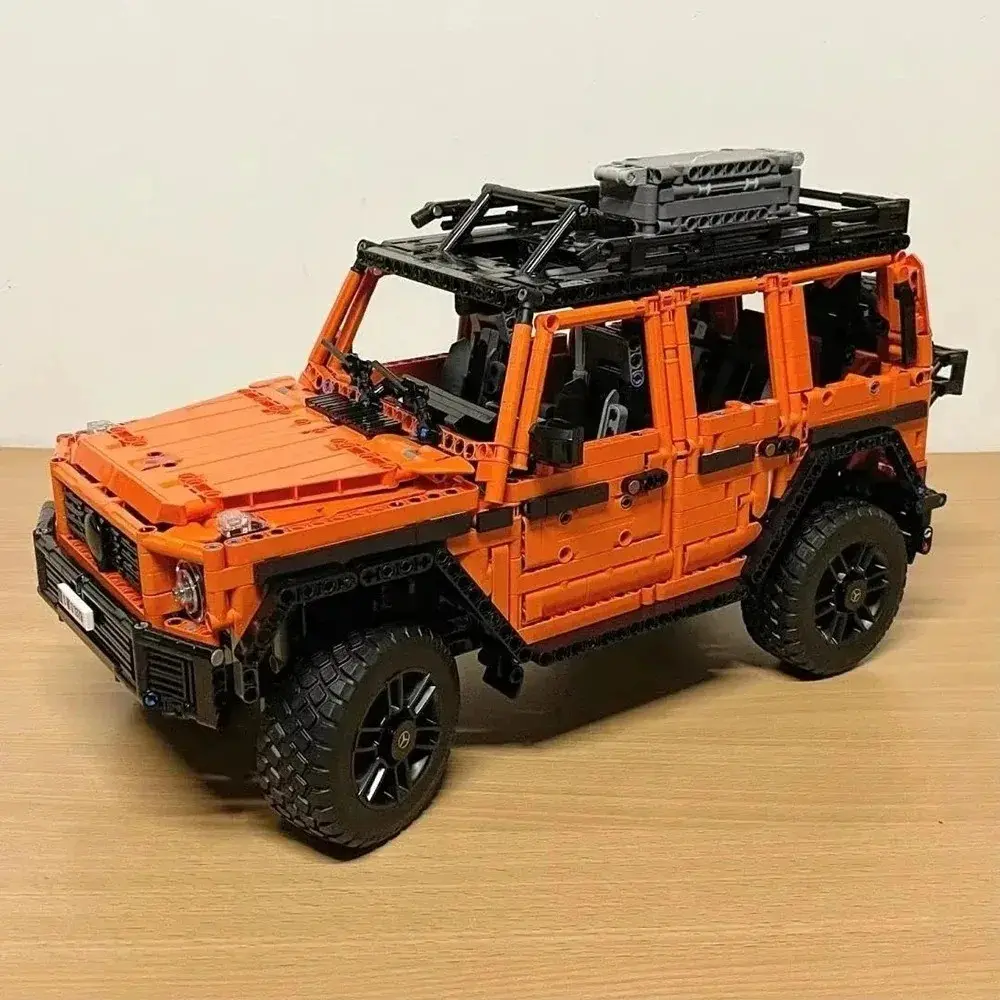 New 2891 Pieces G500 Professional Off-Road Car Building Block Toy Set, DIY Building Model, Adult and Child Gift, Boy Girl Birthday Present