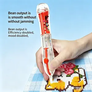 Diamond Painting Pen Tool, Quick Pick Up Pen for Bead Art & Perler Beads, Ergonomic Diamond Art Accessories