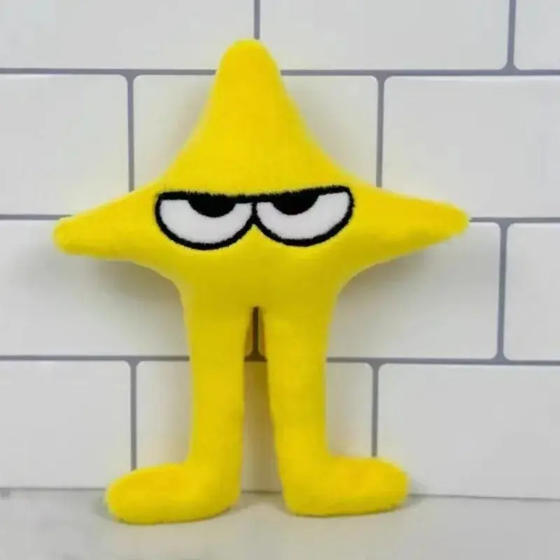 25cm Kawaii Pixel Game Deltarune Series Star Shaped Plush Toy Creativity Cartoon Role Starwalker Exquisite Stuffed Toy Fans Gift