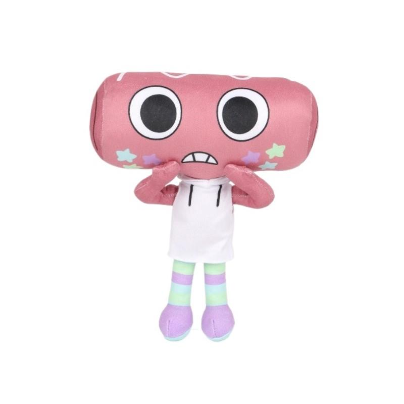 New Dandy's World 35cm Plush Cute Dandy World Scrap Stuffed Horror Game Goob Pebble Plushie Soft Pillow Doll Children Gifts Doll