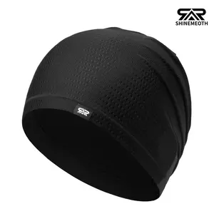 SHINEMEOTH Slouchy Rayon Cycling Beanie, Ultra-Soft 6-Way Ventilation Mesh Helmet Liner, Non-Fade Cooling Skull Cap, Outdoor Sports Beanies #GLOBAL PICKS