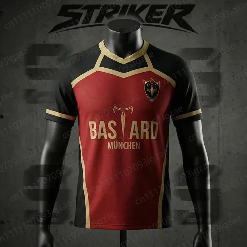 2026 New Short-Sleeve Quick-Dry Unisex Anime Blue Lock Bastard Munchen Isagi Soccer Jersey - Party Gifts, Soccer Cosplay Sports Shirt for Summer Athletic Use