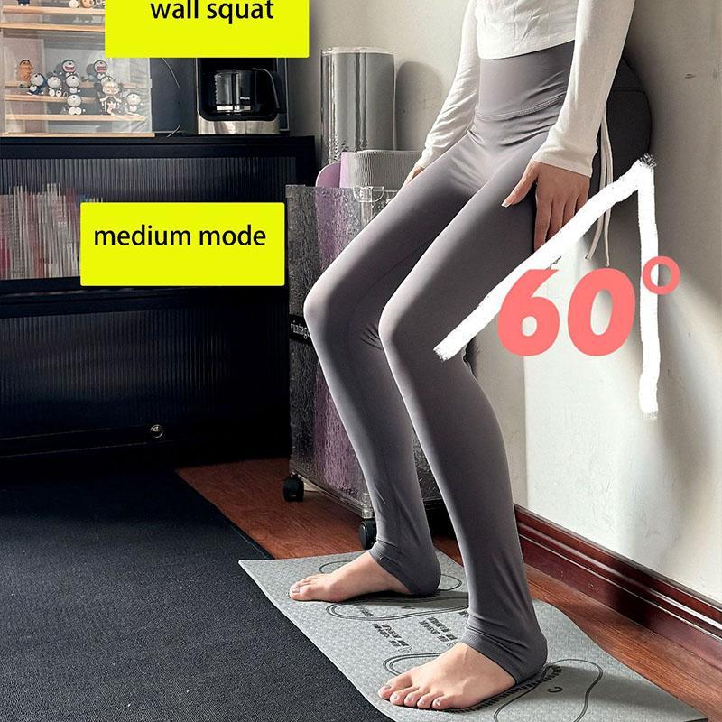 Squat Support Pad with Foot Placement Guide – Non-Slip Foam Platform for Proper Stance in Deadlifts & Squats – Home Gym Leg Workout Mat for Ankle & Knee Support