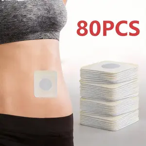 80-Piece Navel Heat Patches Set, Heat Packs, Gentle Formula, Ideal Christmas Gift, Daily Use, Comfortable and Safe, Perfect for All Ages