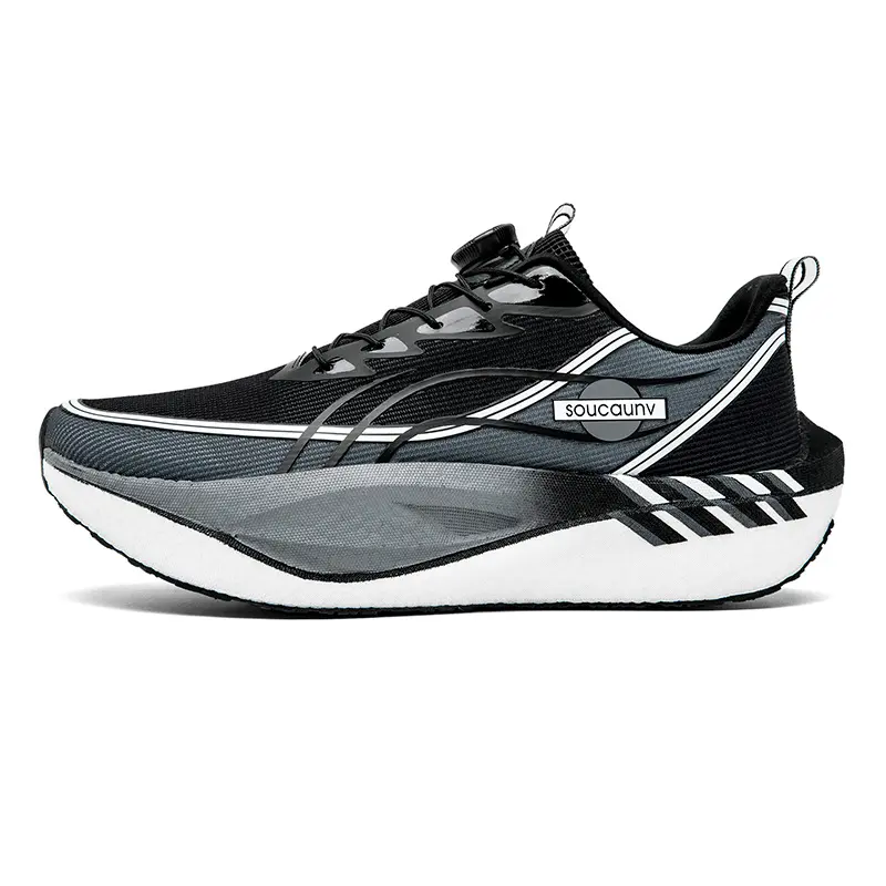 BDHJYDB Professional Marathon Racing Sneakers - Breathable Shock-Absorbing Running Shoes with / Sole, Anti-Slip Traction Suitable for Track, Gym, Training, Low-Top Athletic Footwear for Stability for & Spring/Summer