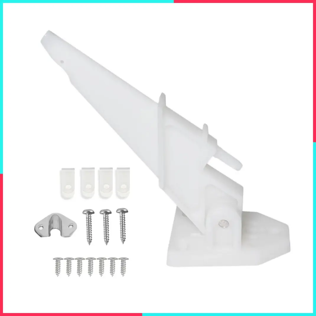 Marine Boat Speedometer Pitot Kit, Automatic Kick-Up Tube Assembly, Up to 80 MPH
