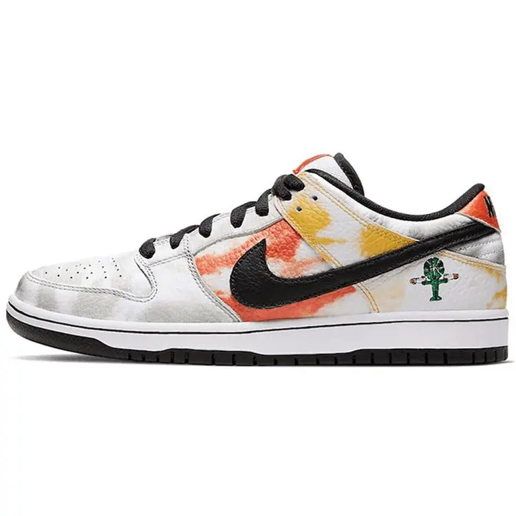 Nike Dunk SB Pro QS Roswell Raygun Low-Top Skate Shoes for Men and Women, White Verifiable, with credentials and supporting global authentication