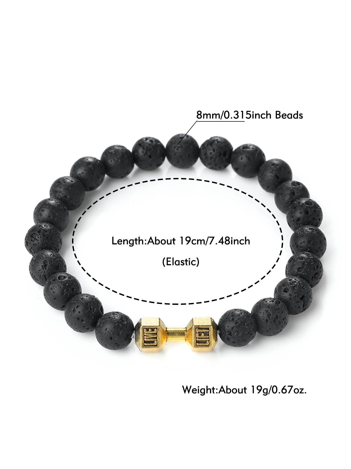 Natural Stone Beaded Bracelet, Adjustable Bracelet, Fashionable Jewelry for Women & Men, Style Bracelet for Party, Daily Clothing Decor, Trendy All-match & Exquisite Jewelry for Birthday Gift