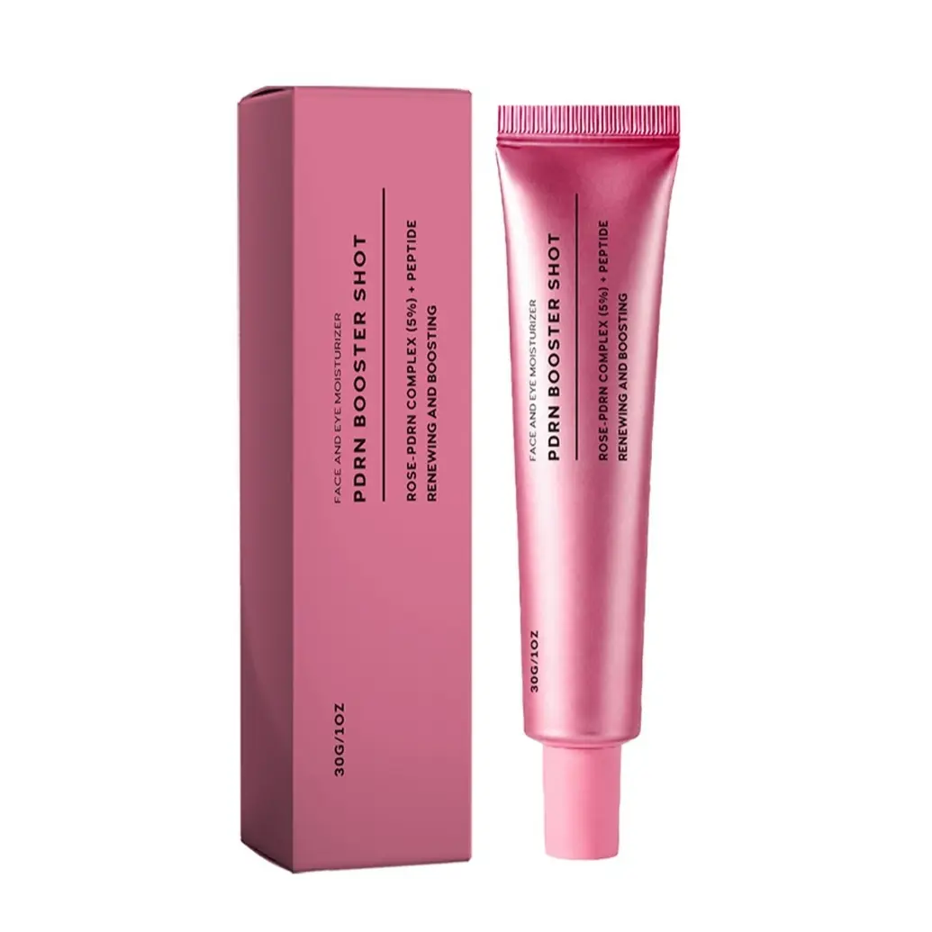 PDRN & Peptide Booster Shot, Rose, Brightening And Hydrating, Brightening Face Serum, Brightens Skin, Moisturizes And Smooths, Firm Glow, Healthy Skin Glow, 1.01 fl oz, Korean Skincare.