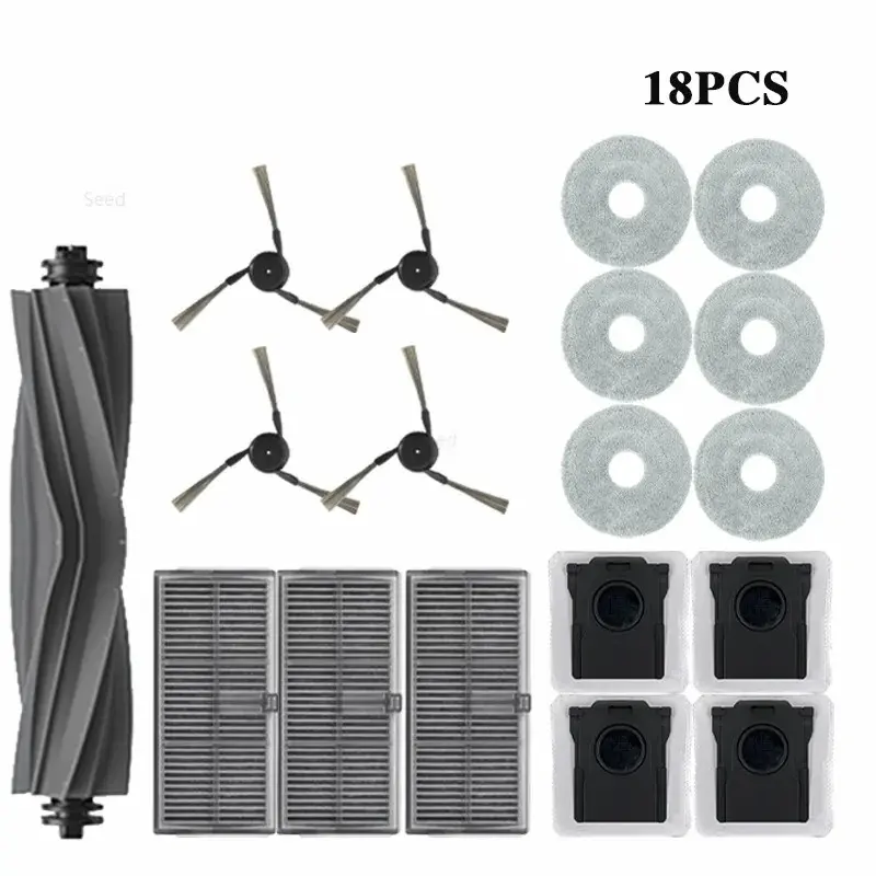 Compatible with Dreame L40 Ultra Accessories, Robot Vacuum Cleaner Parts, Essential Cleaning Tools, Perfect Fit for Your Home
