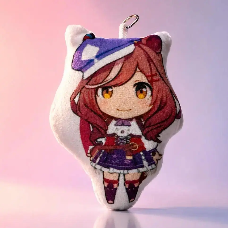 [LARK PINE] MAMBO HACHIMI Hanging Plush Toy - 5 Sound Effects, Viral anime sound plush,Replaceable Battery, Soft Plush Material, Charming Character Design, Whimsy Stuffed Animal for Decor (Sports & Outdoor Fan Shop Gaming Accessory)