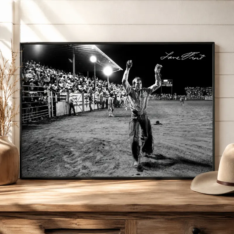 Lane Frost Legendary Bull Rider, Bedroom Art, Bathroom Art, Trendy Wall Art, Funky Wall Art, Rodeo Wall Decor, Western Cowboy Poster, Rodeo Sports Wall Decor, Cowboy Fan Gift, Western Ranch Home Decor