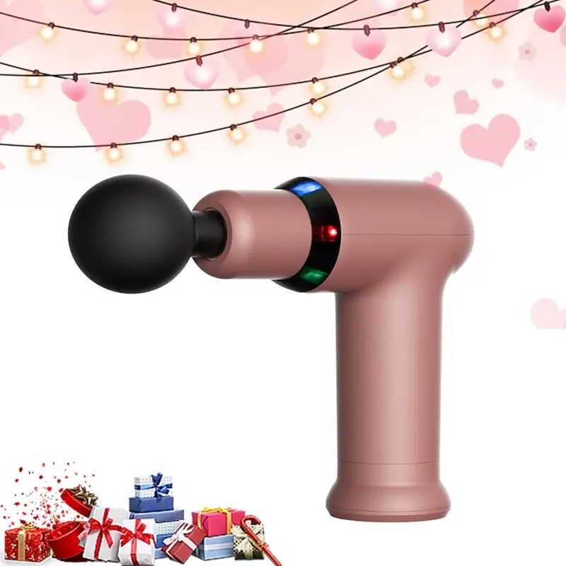 New ultra portable massage hammer with adjustable speed for women's travel muscle relaxation massage tool, electric fascia gun, suitable for exercise use