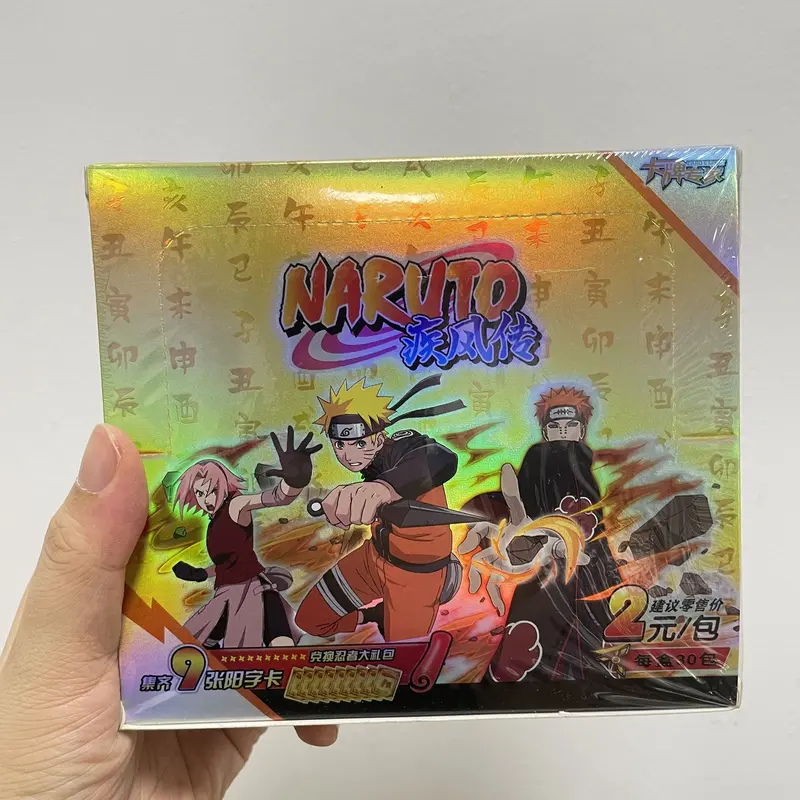 Naruto Trading Collectible Card Game Booster Box CCG TCG Gold Sage 30 Packs