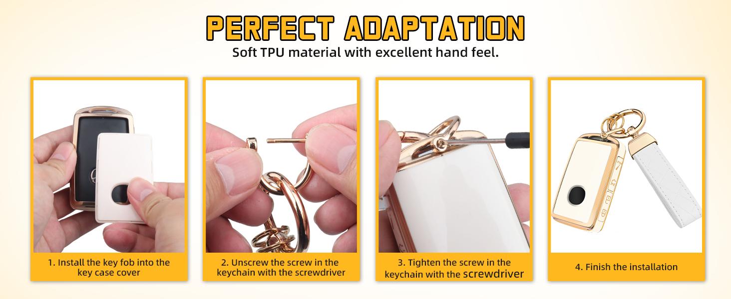 for Mazda Key Fob Cover,Compatible with Mazda 3/6/3 Hatchback/CX-5/CX-6/CX-9/CX30/CX-50/CX-70/CX-90,4 Buttons TPU Key Cover with Golden Edge (A-Green)