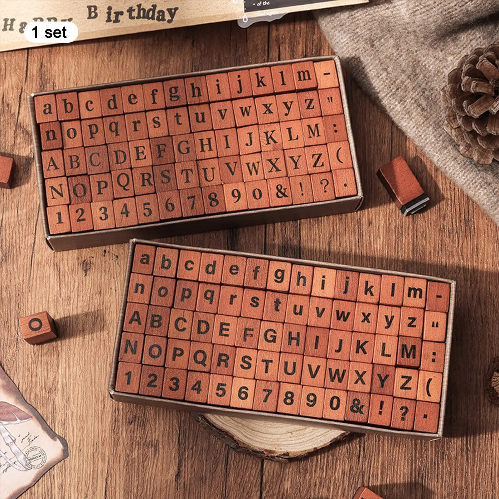 Rubber Stamp Letters Alphabets, 70 pcs Alphabet Mini Stamps for Pottery Vintage Number and Letter Symbol for Clay Crafts, Card Making, Painting