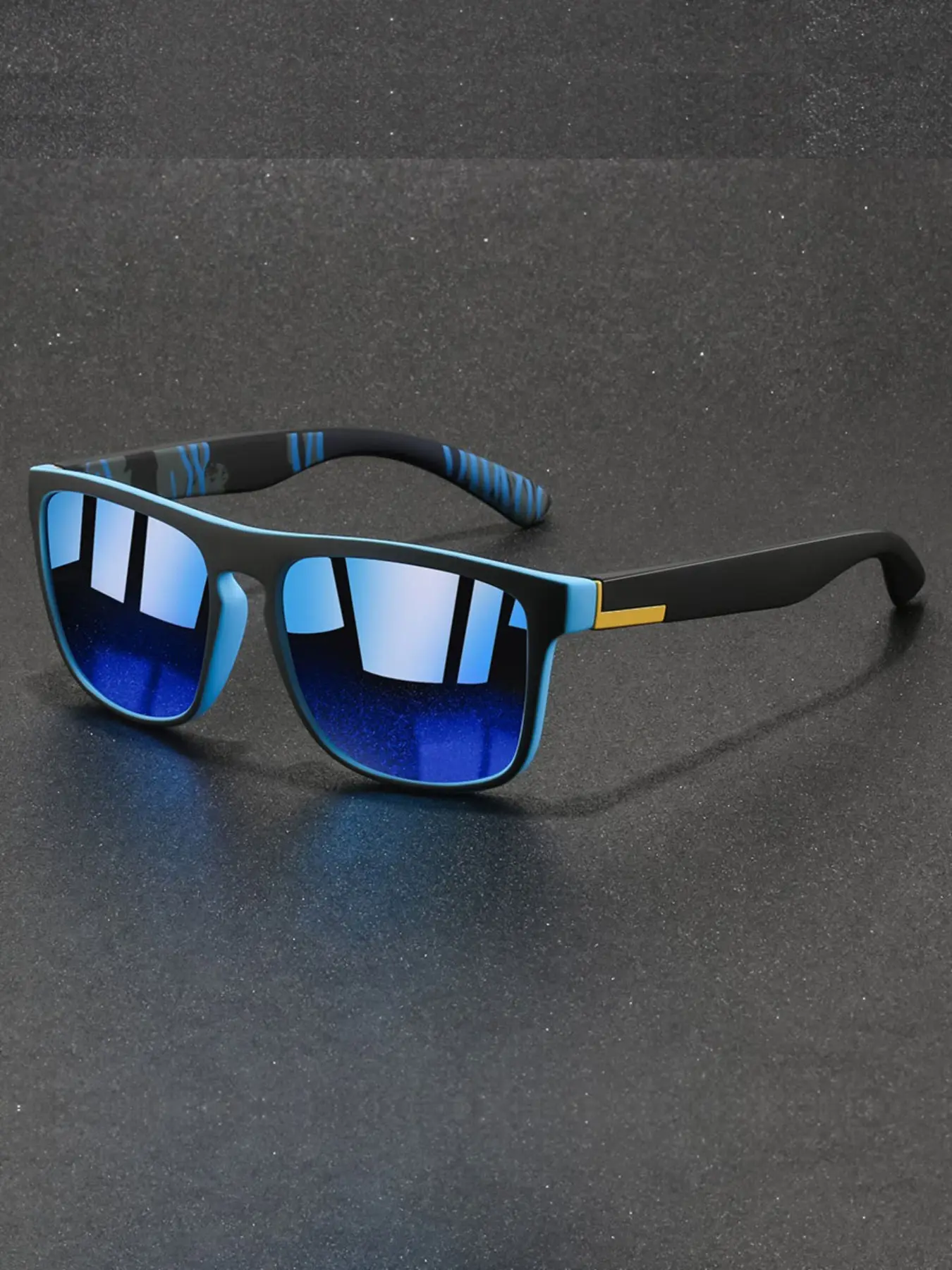 Couple's  style color-blockingfashionable glasses,color diverse and practical glasses,suitable for driving,camping,and daily wear,perfect accessory that fits various face shapes.