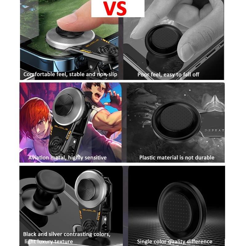 Universal Mobile Phone 360 Degrees External Joysticks for Game Walking Moving for FPS Android IOS PUBG ABS Gaming Accessories