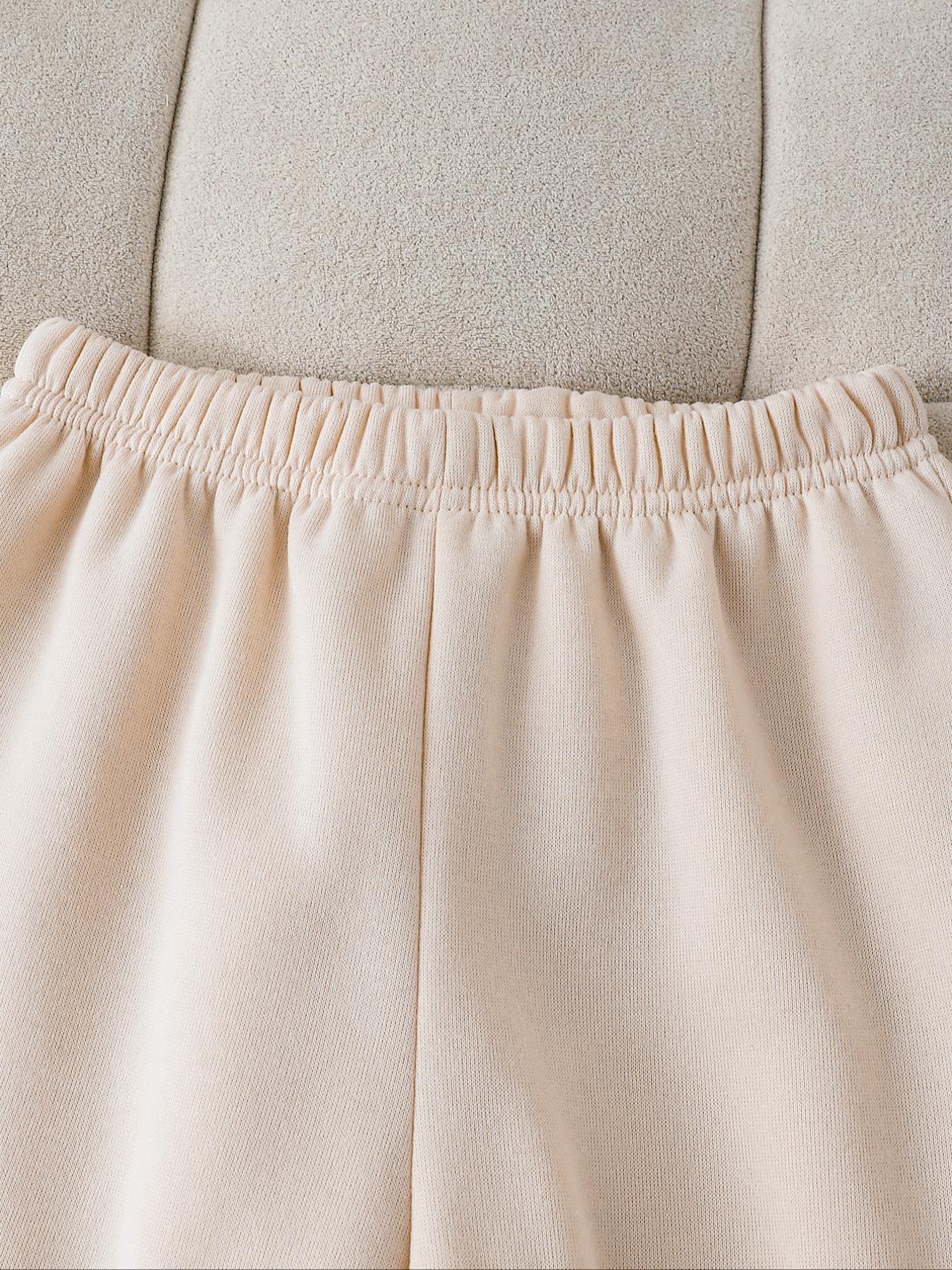 Boys' Fall Winter Casual Hoodie & Jogger Pants Set, Thick Fabric Fitted Design, Warm Sports Style for Kids Ages 6-8 Years Old, Clothes Kids