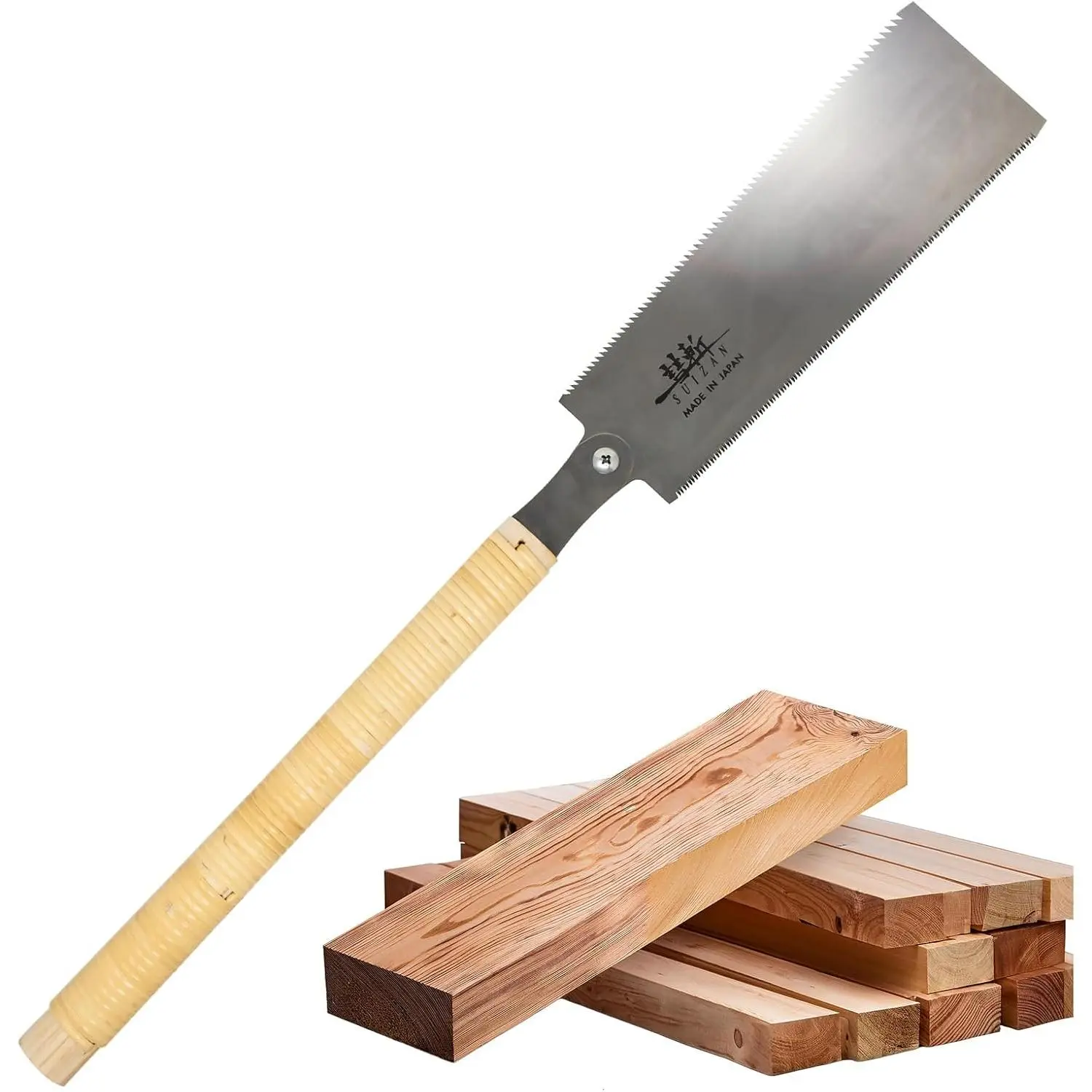 Ryoba Double Edge Saw 9.5" Assembly Professional Japanese Pullsaw Handsaw Woodworking Tools