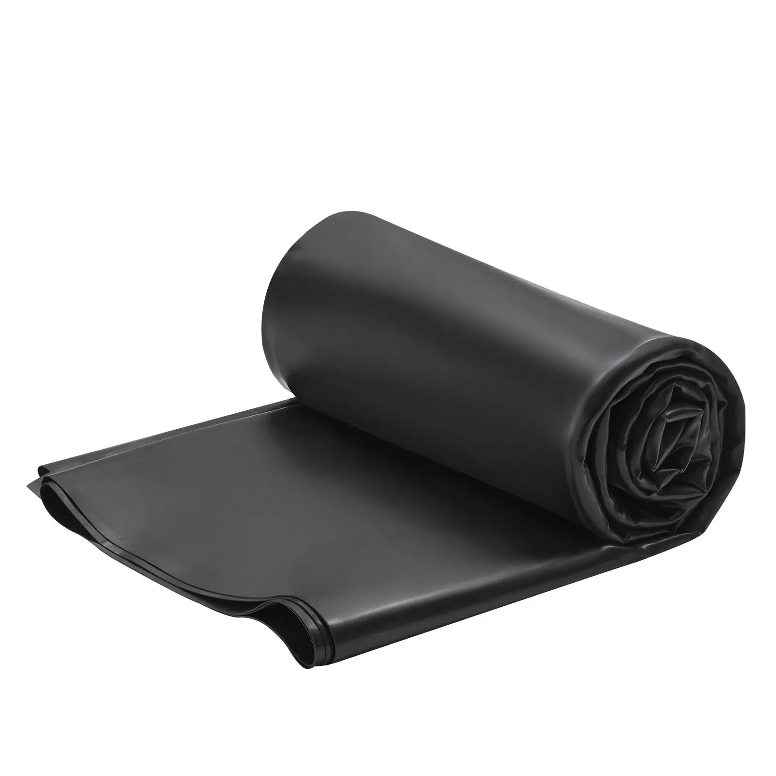 VEVOR 45 mil EPDM Roll Roofing, 15x30 ft, Weather Resistant, Flat-Curved Fit, Cut-to-Fit, Flexible, Easy Installation for DIY Users, Long Lifespan, Withstands Harsh Temperatures, Roof Underlayment for RVs, Ponds