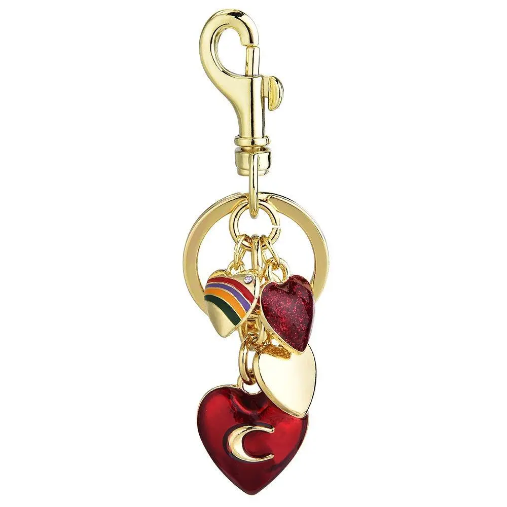 2026 New Arrival Sparkling Diamond Apple Keychain Set, Bling Rhinestone Fruit-Shaped Metal Pendant, Hypoallergenic Jewelry-Grade Bag & Key Charm, Cute Decorative Accessory for Women Girls Daily Wear & Gift
