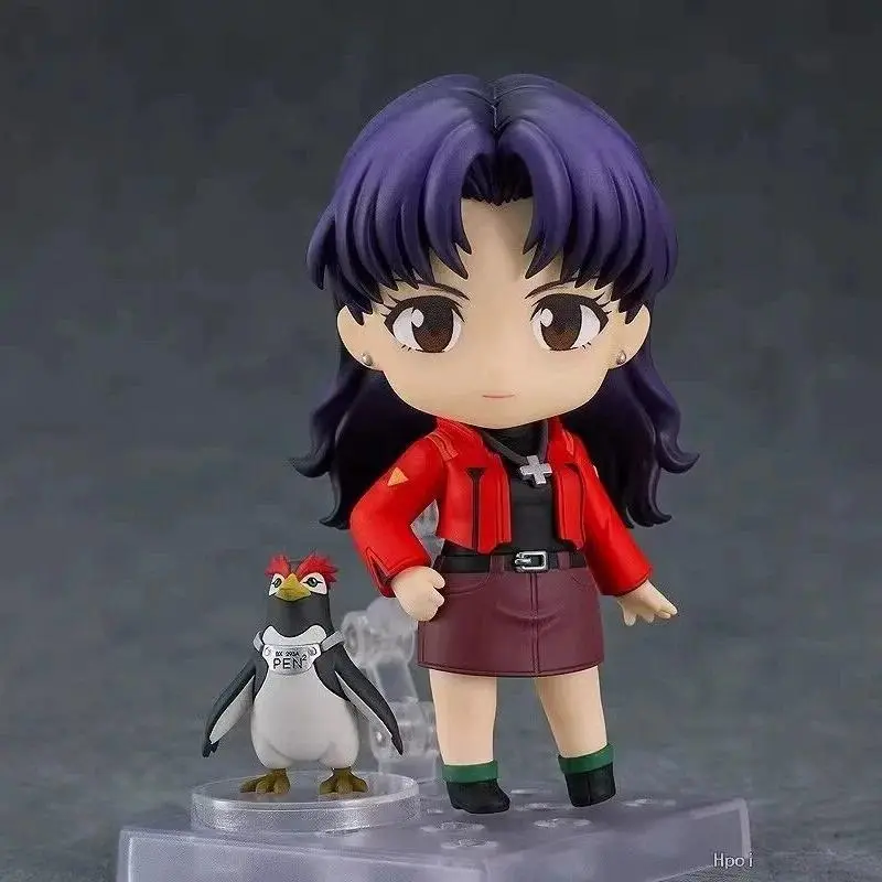Nendoroid 2333 Misato Katsuragi Unisex Anime Action Figure, Poseable Collectibles with Interchangeable Faces, PVC Character Toy Action Figures for Anime Fans, Desktop Ornament