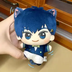 Blue Lock 10cm Cosplay Cat Ear Isagi Yoichi Nagi Seishiro Mikage Reo Rin Itoshi Sae Rensuke Kunigami Chigiri Hyoma Plush Pendant