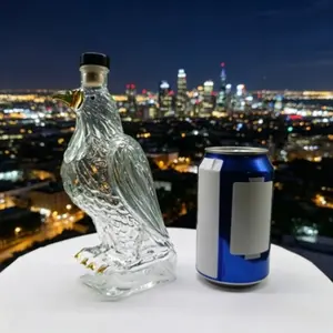 1pc Eagle Whiskey Bottle, American Bald Eagle Design, Unique Whisky Decanter, Perfect for Collectors and Enthusiasts