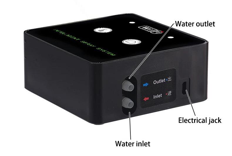 Rainforest Sprayer WiFi Control Automatic Mist Rainforest Timing Spray System Kit Irrigation Timer Reptile Sprayer Humidifier