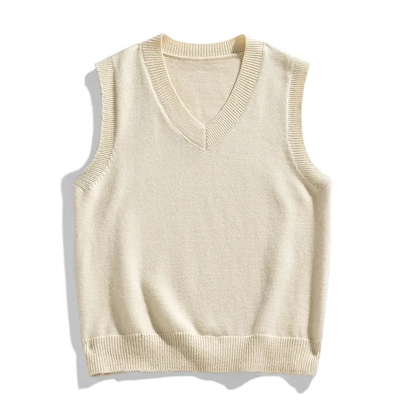 2026 Autumn/Winter Couple'S Layered Vest Sweater, V-Neck Solid Color Versatile Knit Vest For Men And Women, Fashionable And Simple Commuting Casual Sleeveless Sweater Vest For Inner Or Outer Wear
