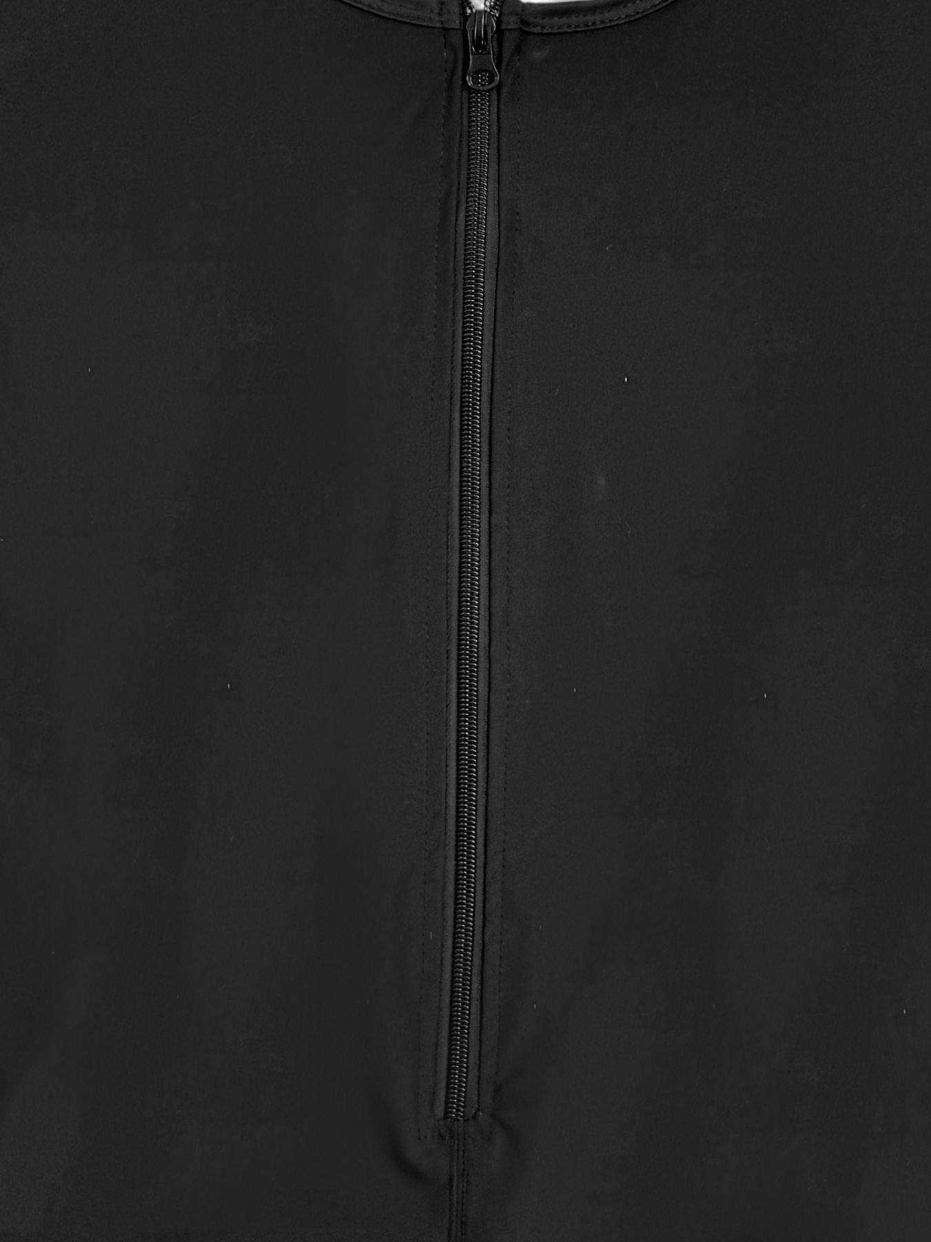 Men's Solid Zipper Sauna Romper, Casual Comfy Breathable Short Sleeve Athletic Compression Sauna Romper for Working Out, Men's Sportswear for All Seasons