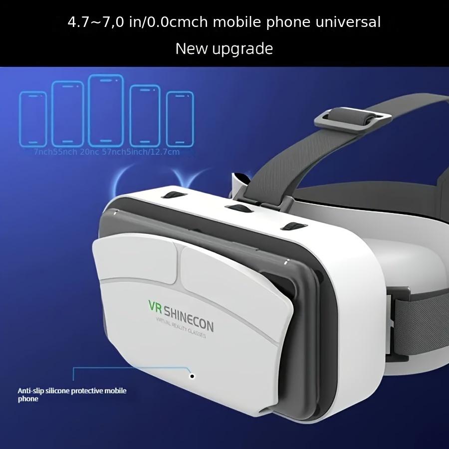 3D Movie VR Glasses, Integrated Game Console Immersion Virtual Reality Glasses, Game Accessories, Gaming Gift for Winter