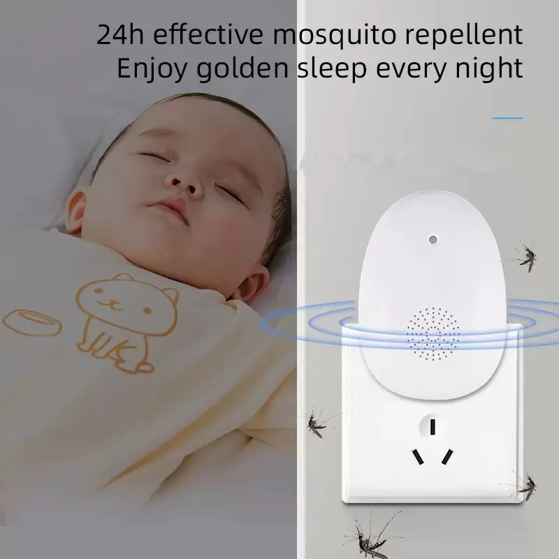 360° Full House Ultrasonic Pest Repeller, Sound Wave Mosquito Killer, Effective Against Cockroaches, Rats, Insects, Ants, Spiders, Easy Plug-And-Play
