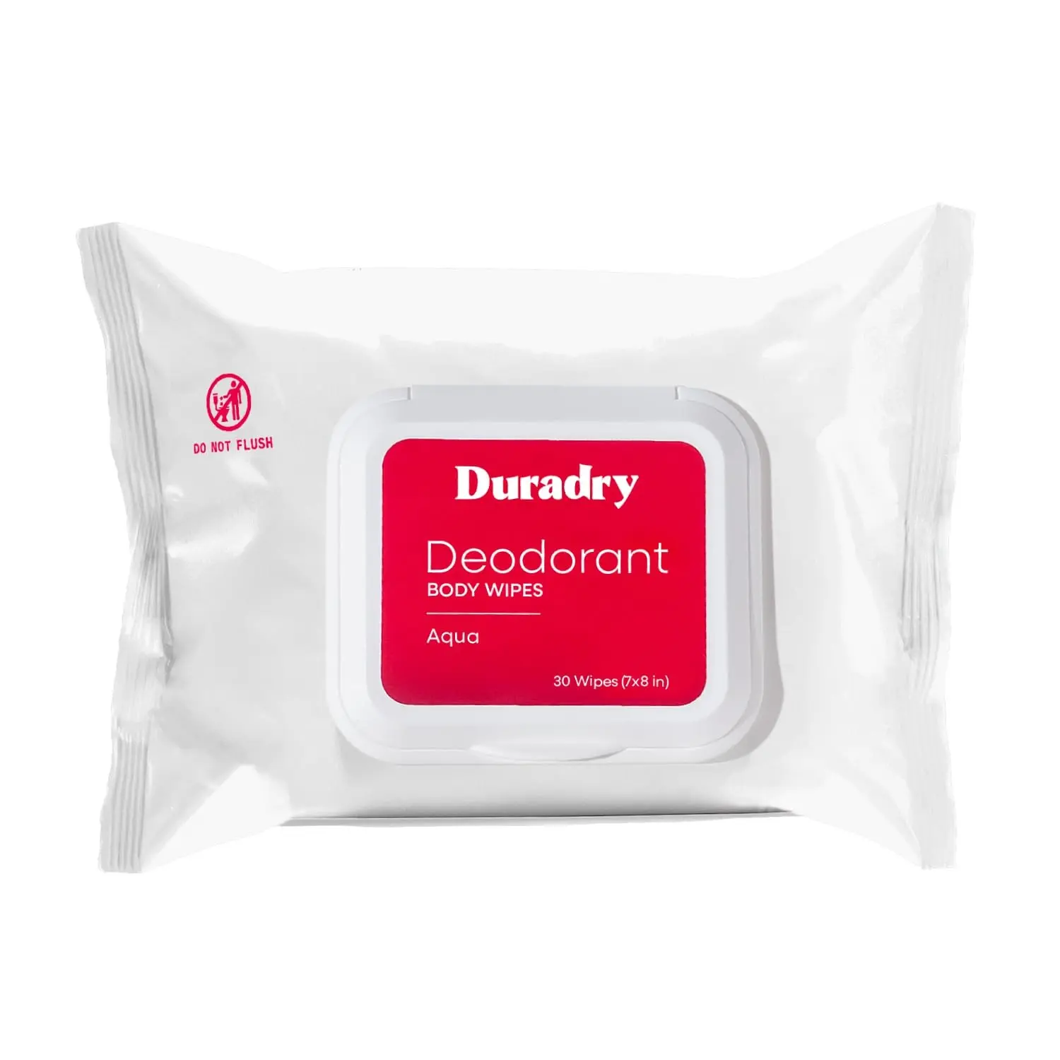 Deodorant Body Wipes for Men & Women – Body Wipes for Odor Control, Use for On-the-Go Cleansing, Gym Sessions, Travel, or Rinse-Free Shower Alternative – Aqua Scent, Pack of 1Gift.