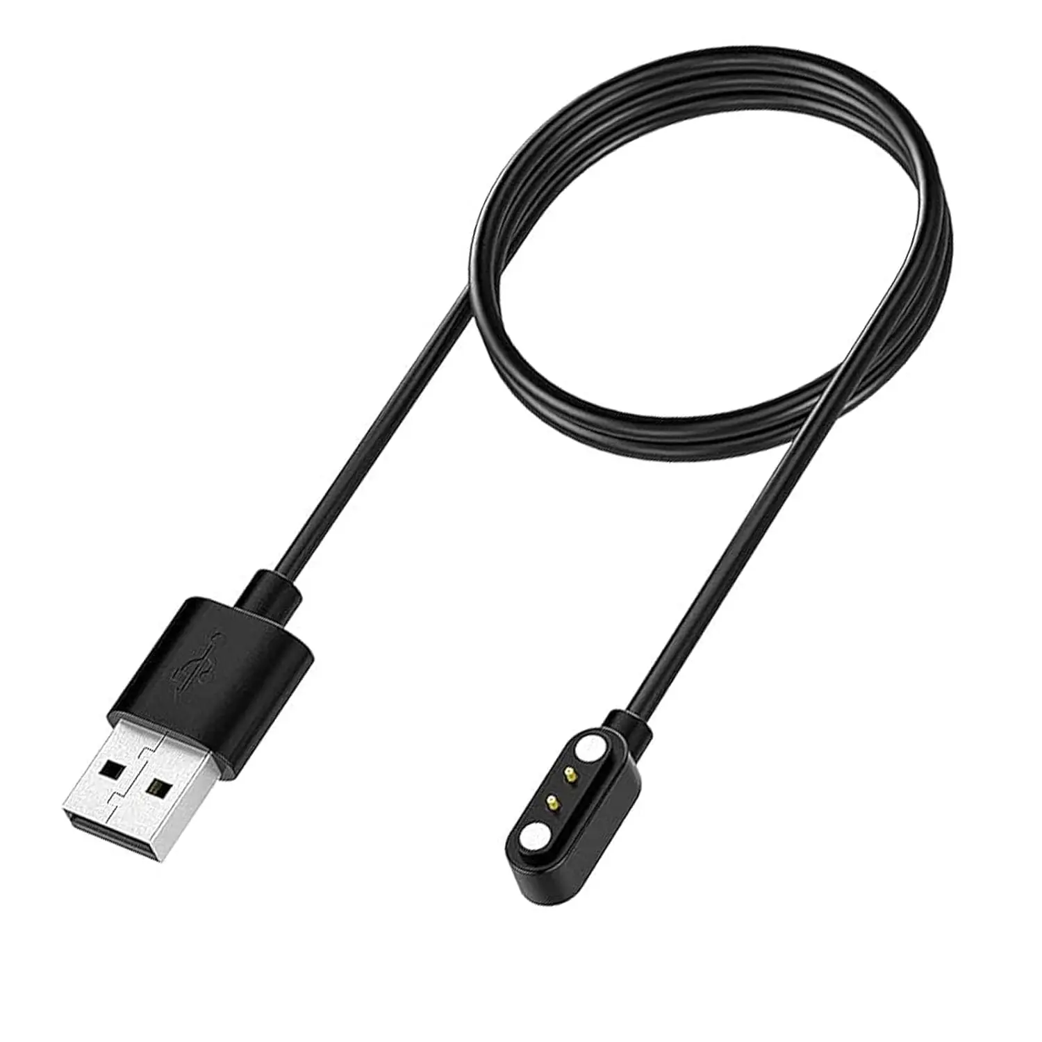 VeryFit Smartwatch Charger, Fit for ID208, GTX20, IDW13/15/16/17, IDW19/20/25/26/28 and ,   USB  for  and Easy , 3.3 ft, (ID-)