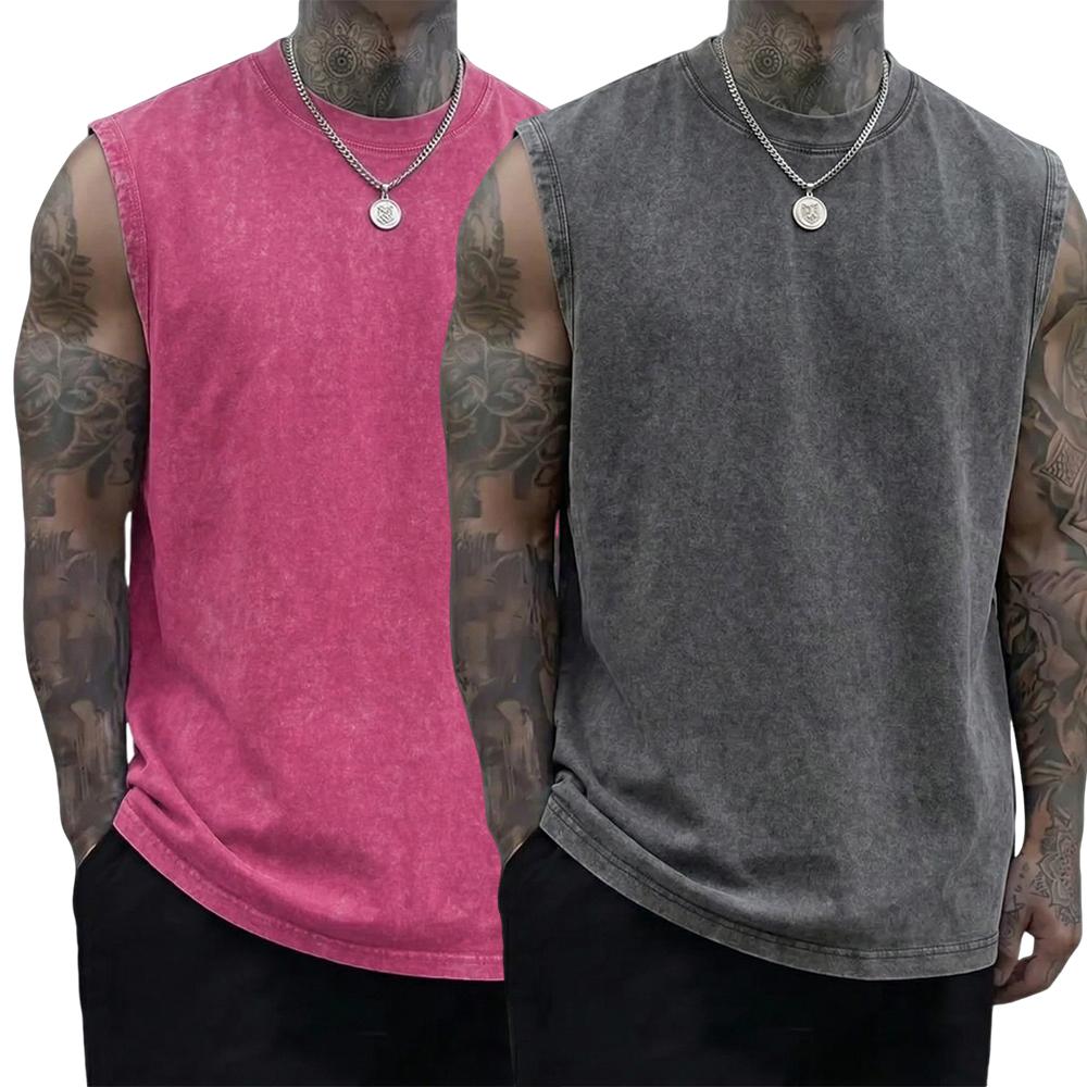 Pack of 3 vintage men’s undershirts/sleeveless shirts, new summer collection, 230 g heavy pure cotton, soft and gentle on skin fabric, unisex, machine washable, 100% cotton, relaxed retro fit, Pack of 3 vintage men’s undershirts/sleeveless shirts, new summer collection, 230 g heavy pure cotton, soft and gentle on skin fabric, unisex, machine washable, 100% cotton, relaxed retro fit,
