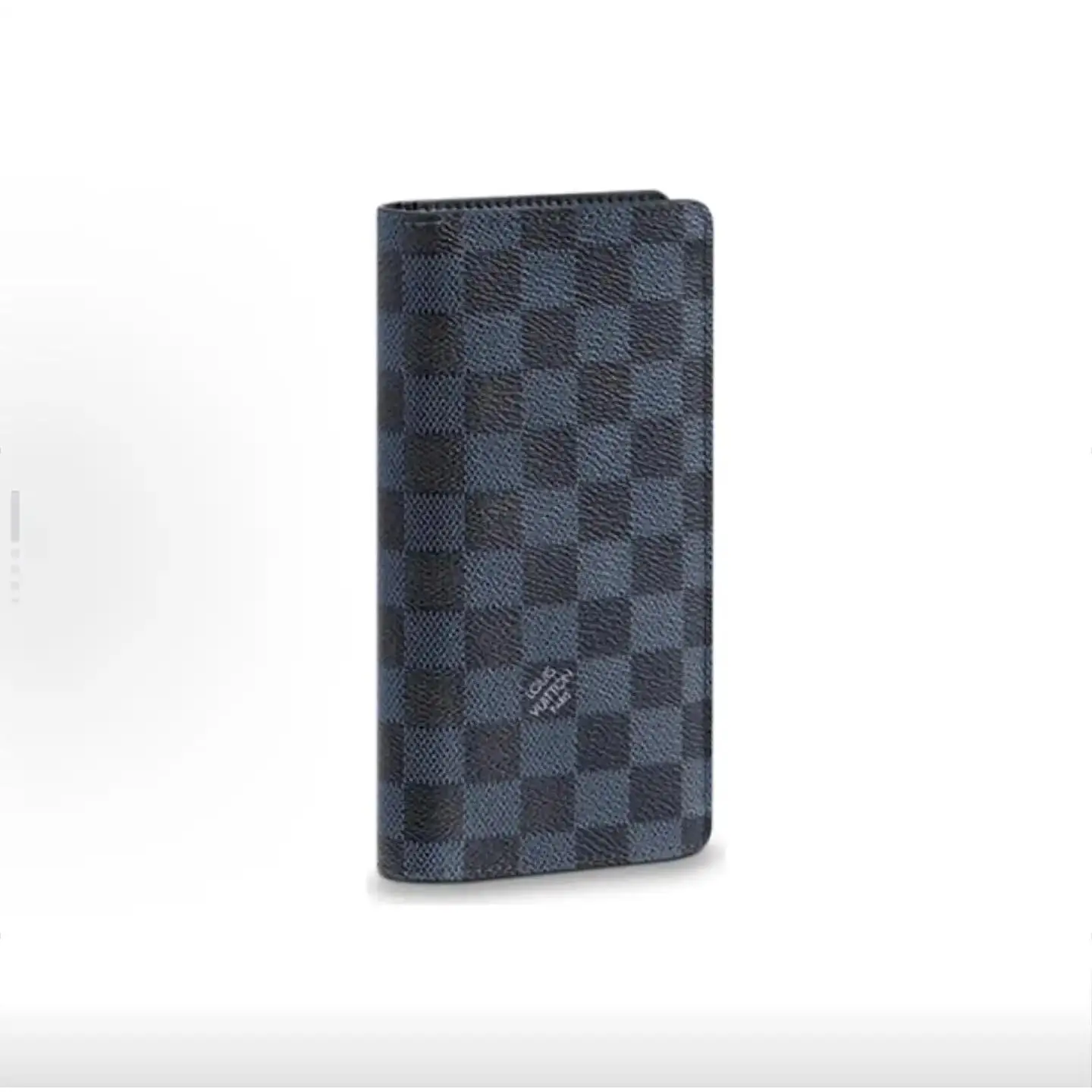 Pre-owned Louis Vuitton Classic Blue Damier Checkered Wallet