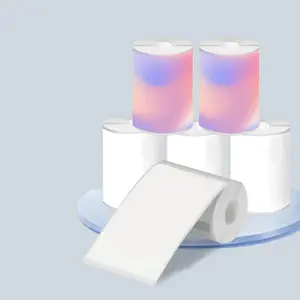 Thermal Printing Paper, 6 Rolls Waterproof & Oil Resistant Labels, Blank Thermal Paper for NELKO PM220 PM110 Phomemo M110 M220 Printer