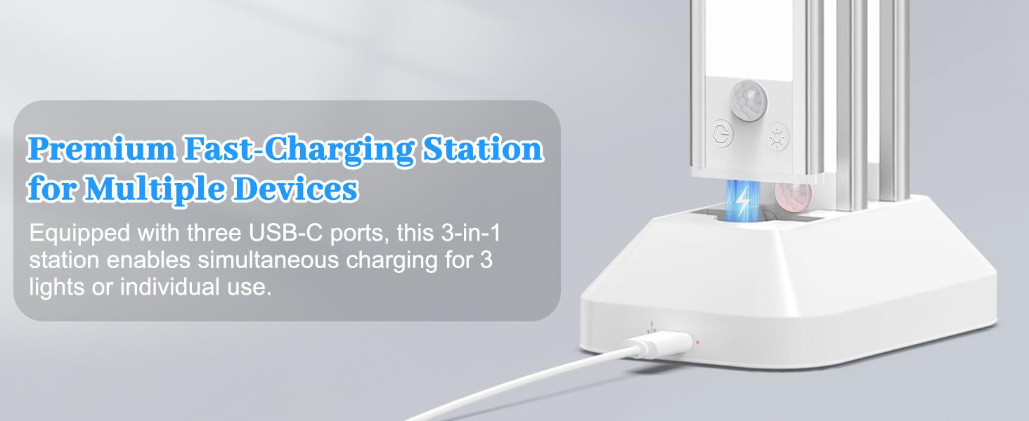MATULSA Rechargeable Motion Sensor LED Under Cabinet Lights - 6/3-Piece Set with Charging Station, Dimmable 3-Color Temp, Magnetic Wireless, Shelf & Kitchen Lights (Mother’s Gift Option), Led Lights, Shelf Lights
