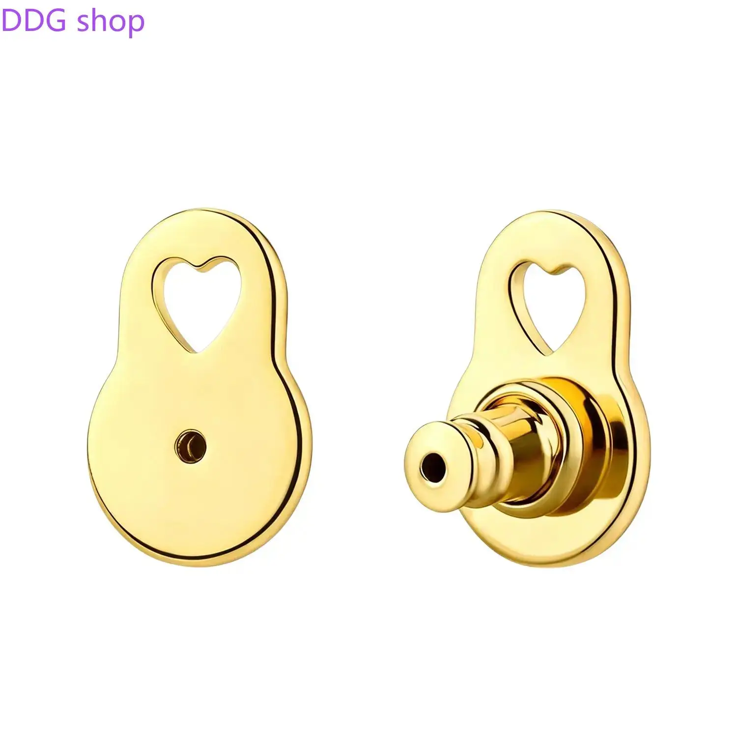 Earring Lifters Earring Backs for Droopy Ears 14K Yellow Gold Plated Lobe Lifters for Heavy Earrings for Women  - Comfortable Backings for Studs Fashion Jewelry Accessories Replacements Locking Ear Supports summerwins