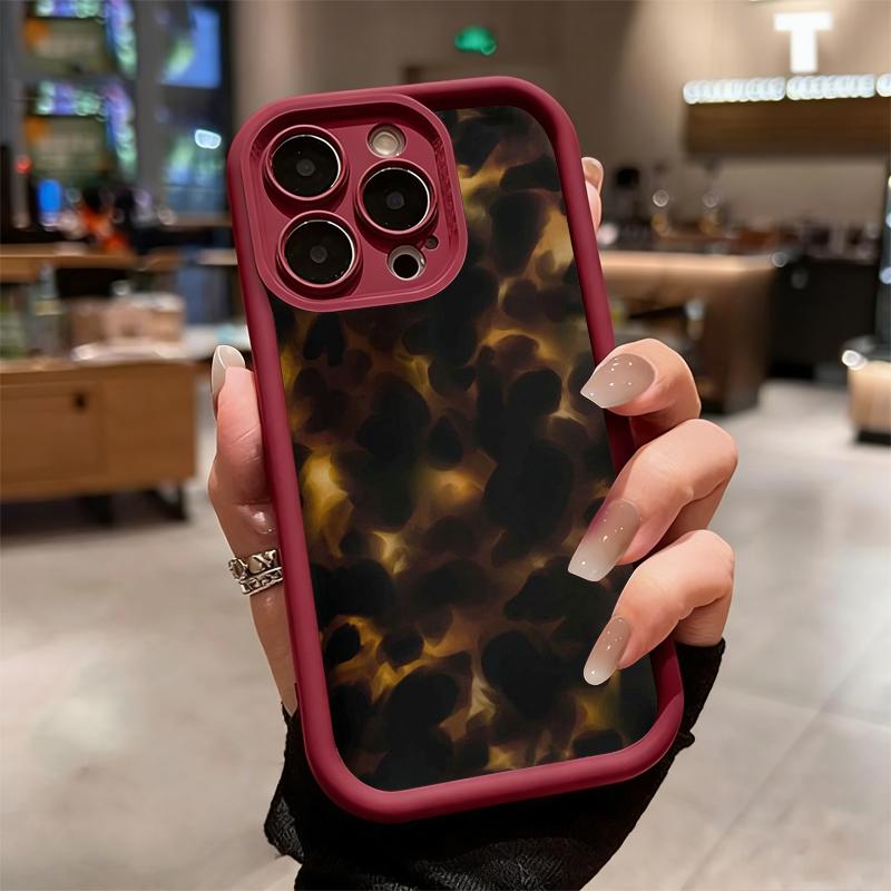 Premium Phone Case - Timeless tortoise shell pattern for authentic texture, Military-grade drop protection, soft silicone, ideal gift for classic lovers. Compatible with iPhone X/11/12/13/14/15/16/17 Pro Max/Plus/Air & Samsung Galaxy.