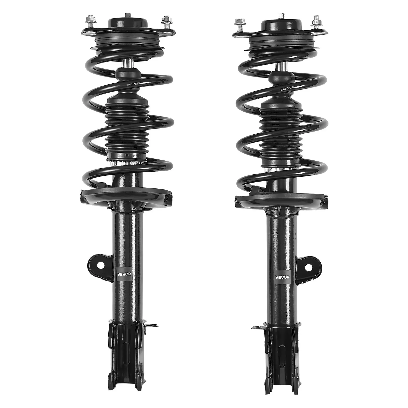 VEVOR Front Shock Absorber Strut Assembly, 2Pcs Shock and Strut Assembly with Coil Spring, Compatible with 2011-2013 Kia Sorento, Automotive Replacement Struts for OE 172712 / 172713