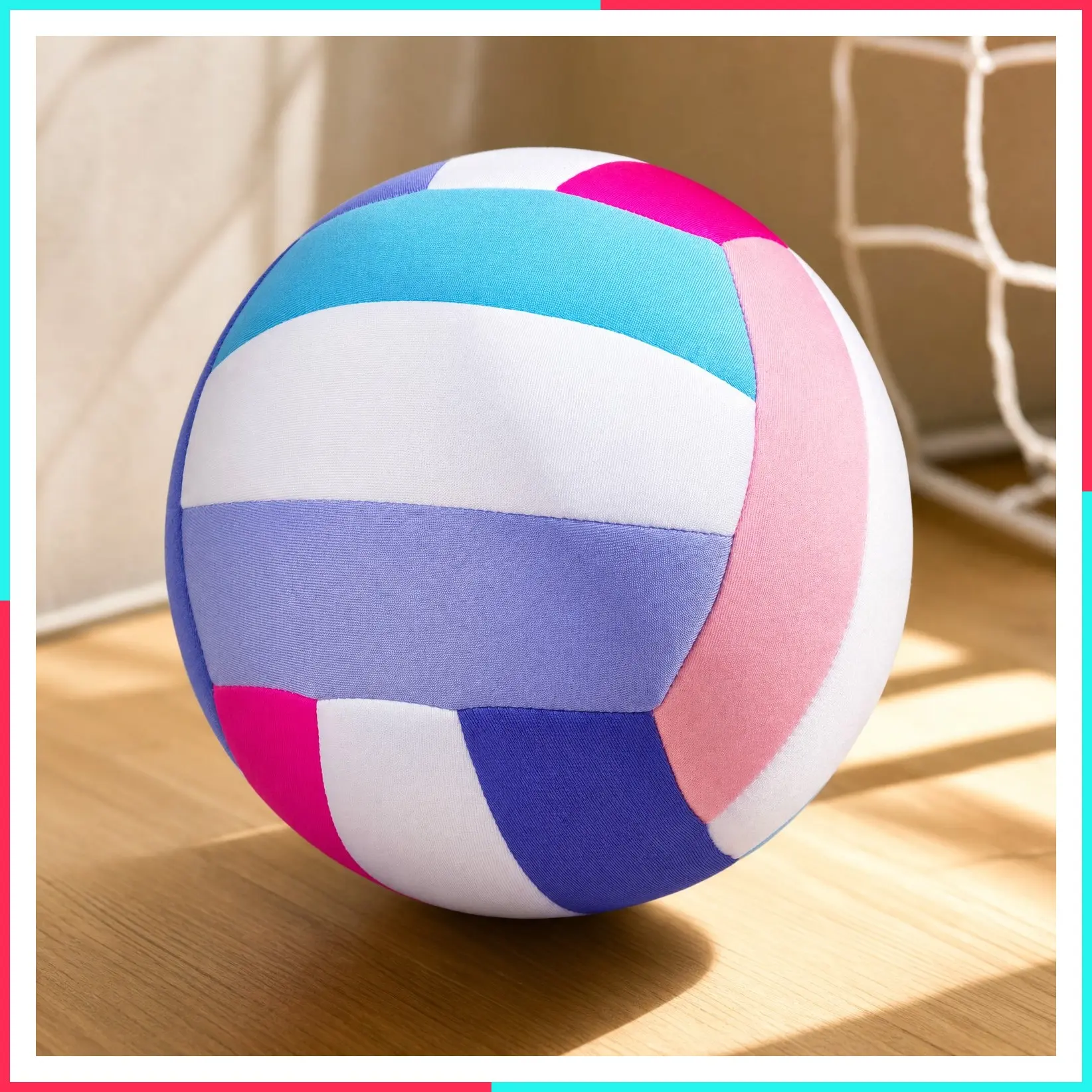 Soft Indoor Volleyball for Boys & Girls Ages 3+ – Realistic Feel Training Ball for Indoor Play – Bring Volleyball Practice Home – Great Gift for Any Volleyball Player