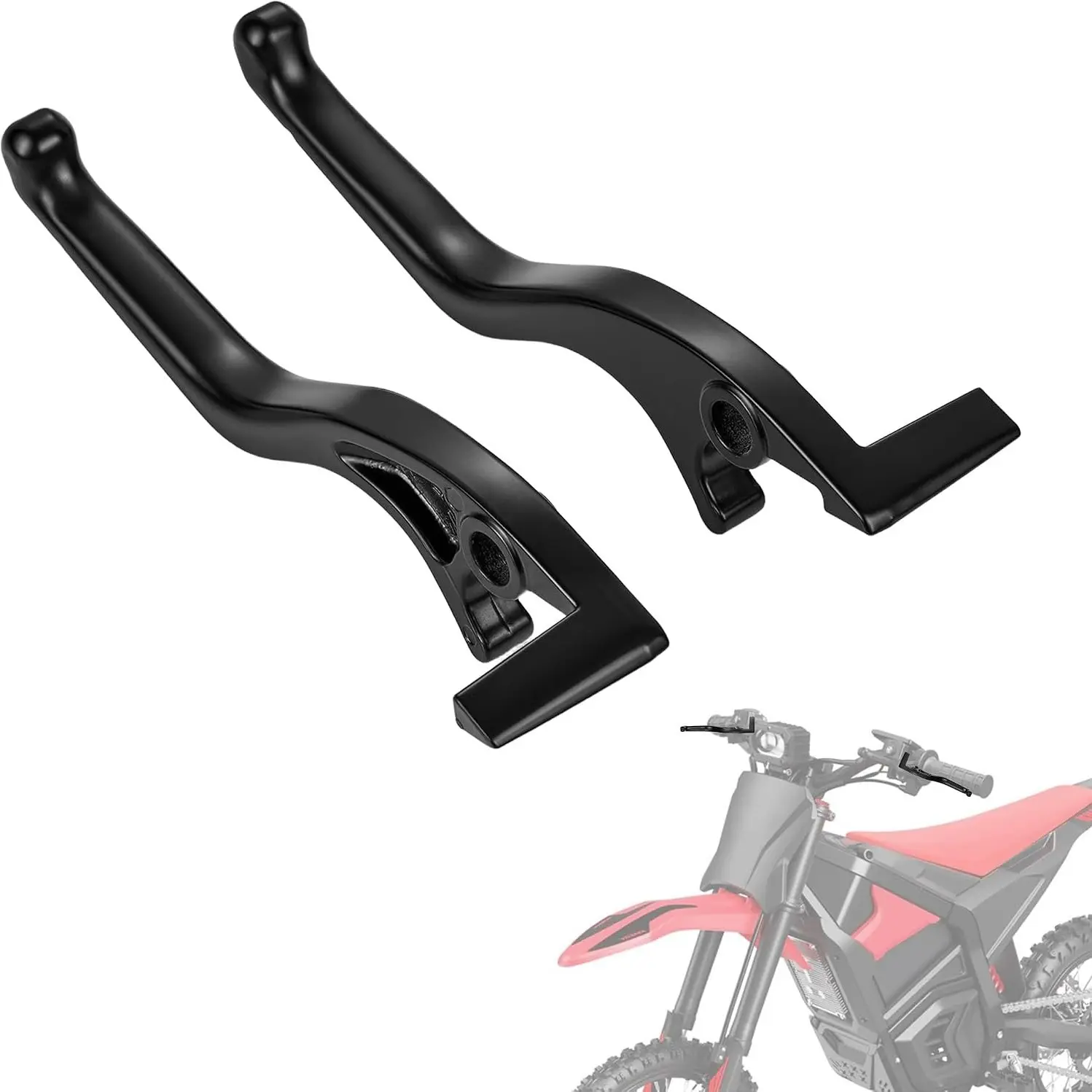 Adjustable Aluminum Brake Levers for Yozma In10 and Pro, Durable Handle Brakes for Electric Dirt Bikes, Perfect Fit for Yozma Models