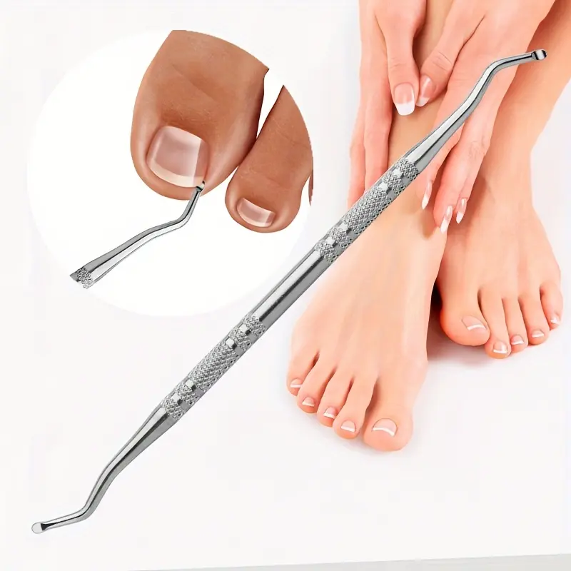 1/3pcs stainless steel toenail tool, ingrown toenail tool, nail picking and cleaning tool, toenail scissors, women's nail kit, inward growing toenail remover, toenail cleaner